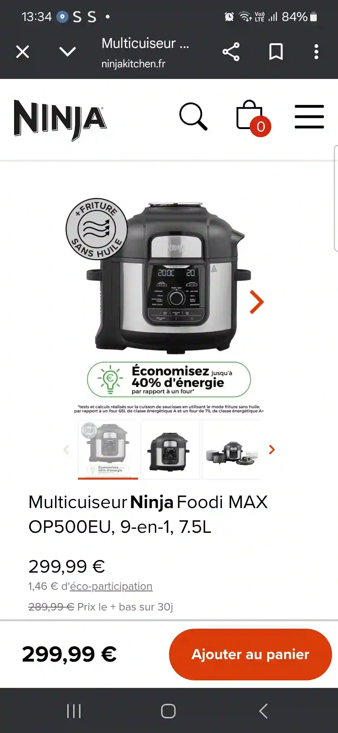 Ninja Foodi max à Bizerte Nord