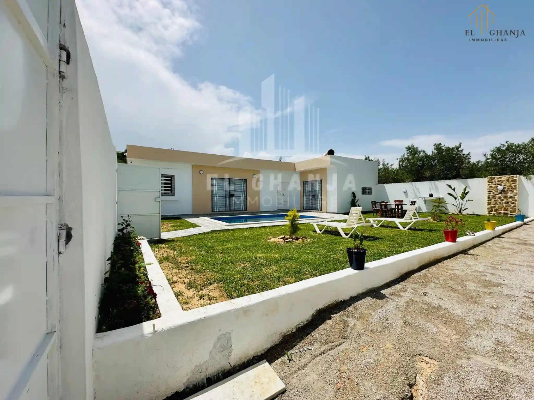 Villa rdc Véroniqua à Hammamet - Vue 2