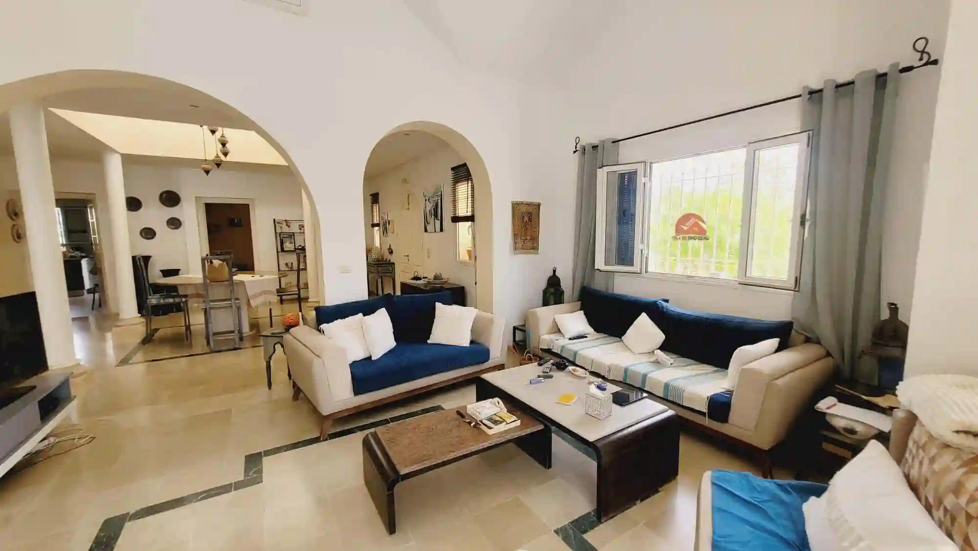 Belle Villa Avec Piscine Privée en Zone Touristique Djerba