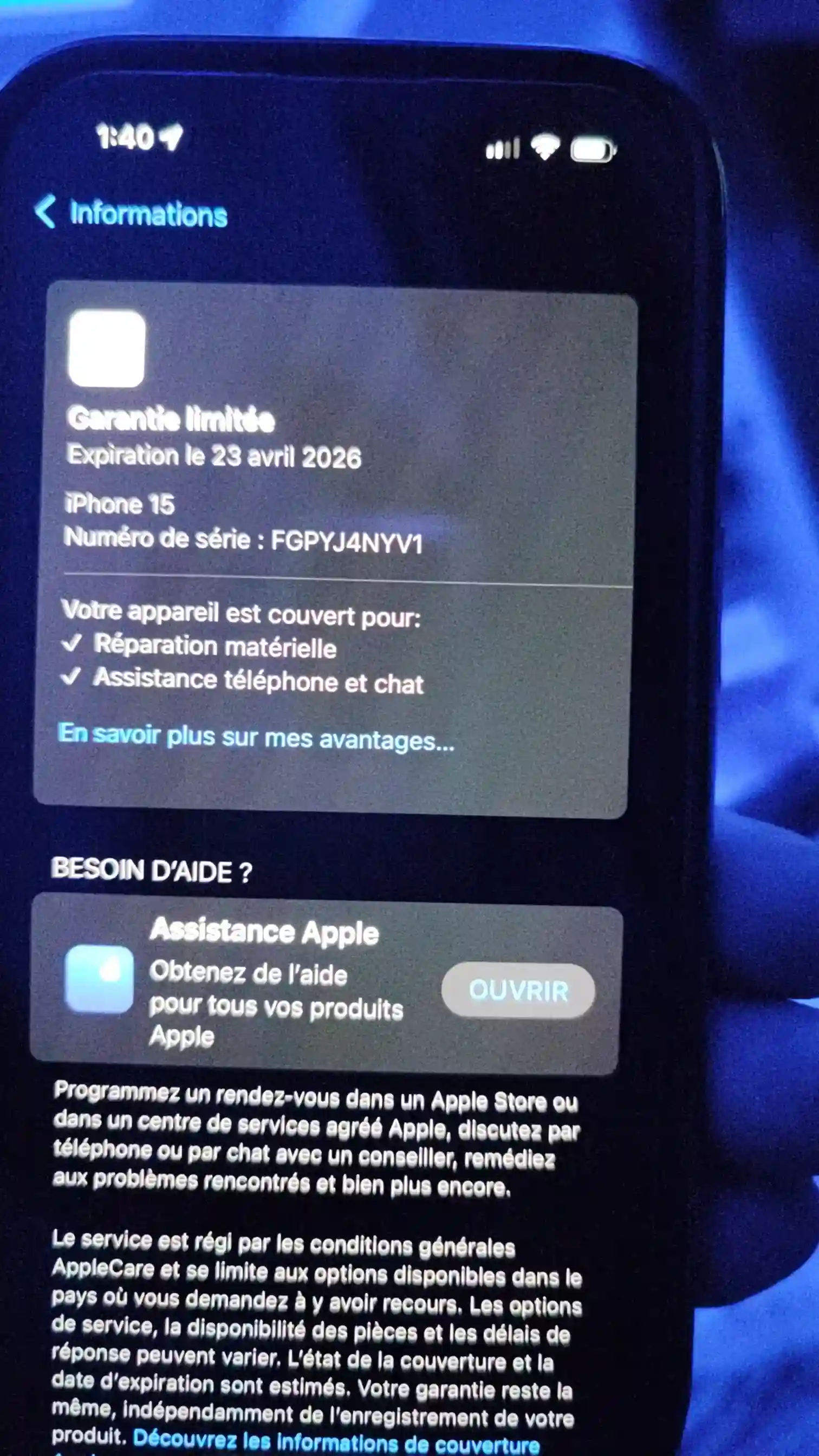 Iphone 15 - Vue 2
