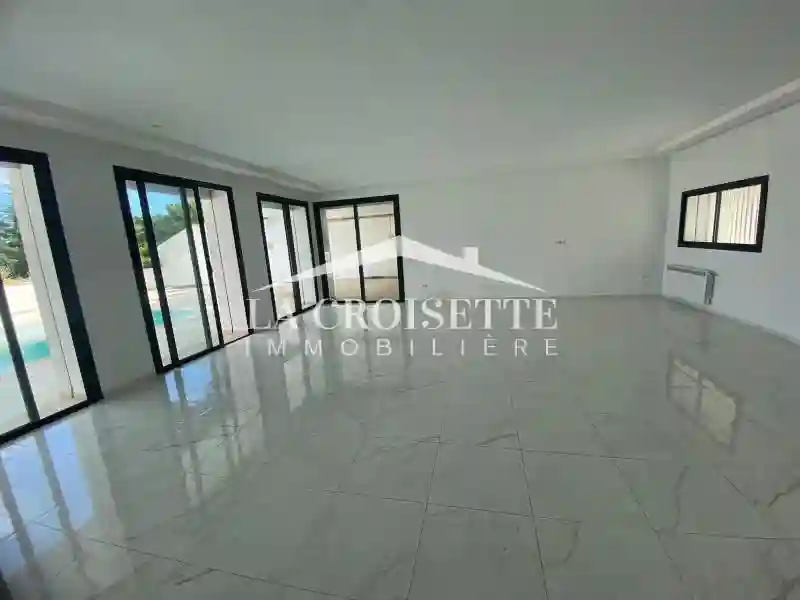 Villa s+5 Avec Piscine vue sur mer à Gammarth Mvl1706 - Vue 5