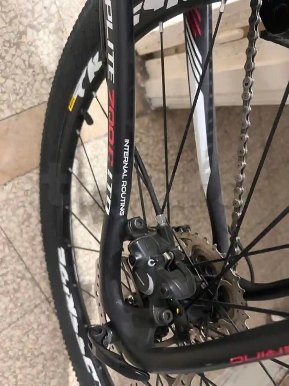 VTT Carbone Nakamura Complite 700 C LTD Cadre Carbone - Vue 7