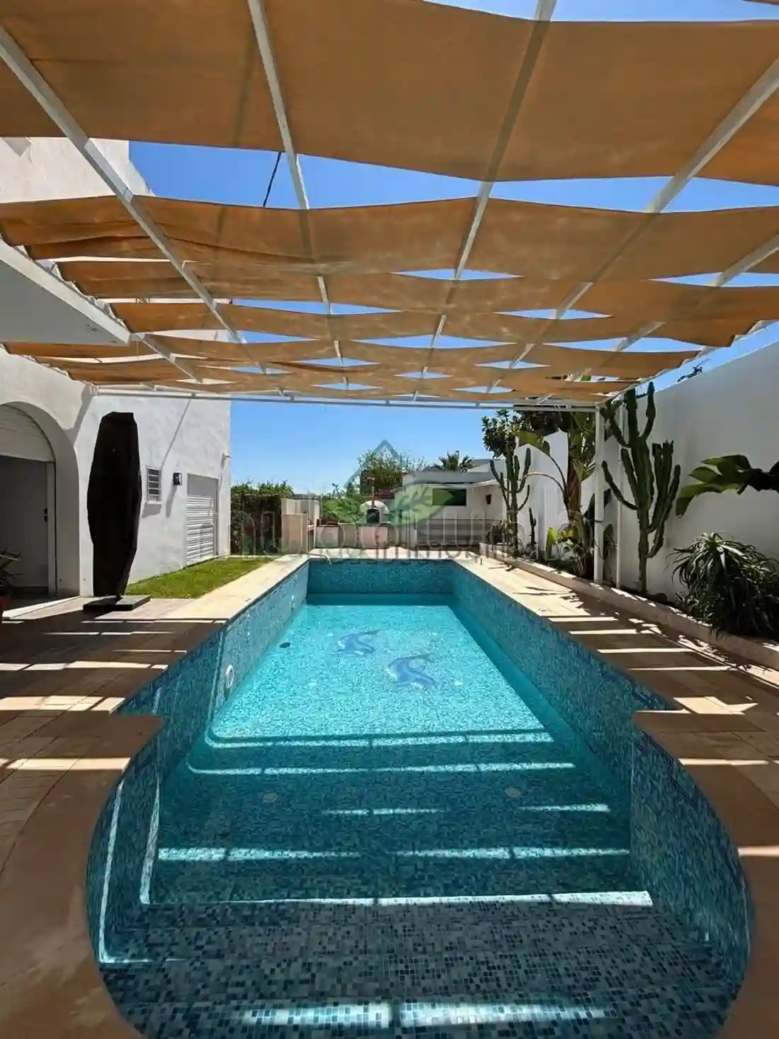 Location Estivale Villa S2 a Hammamet - Vue 2