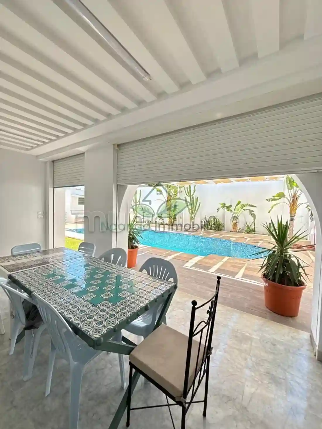 Location Estivale Villa S2 a Hammamet - Vue 3