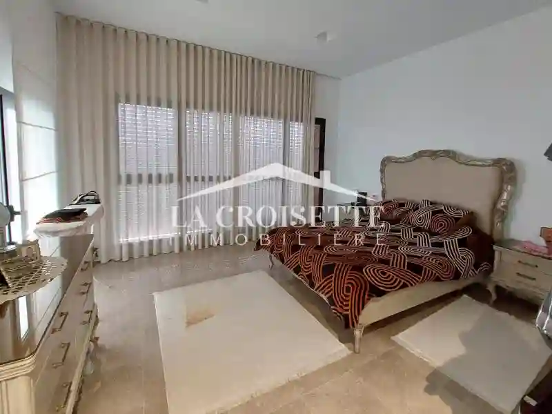 Triplex s+3 Avec Jardin et Piscine Couverte à la Soukra Mtrl0103 - Vue 3