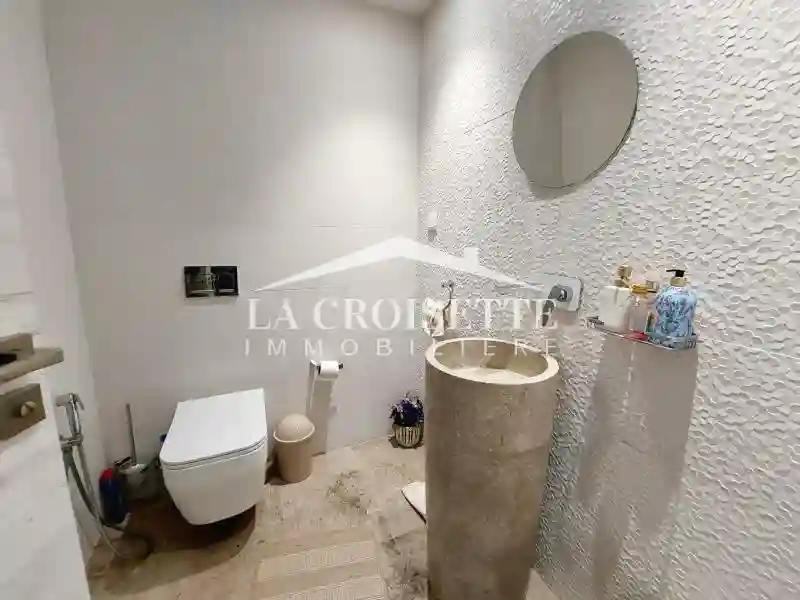 Triplex s+3 Avec Jardin et Piscine Couverte à la Soukra Mtrl0103 - Vue 4