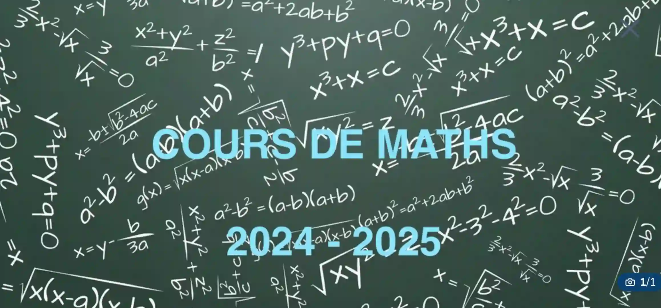 Cours Maths au Supérieur à Le Bardo