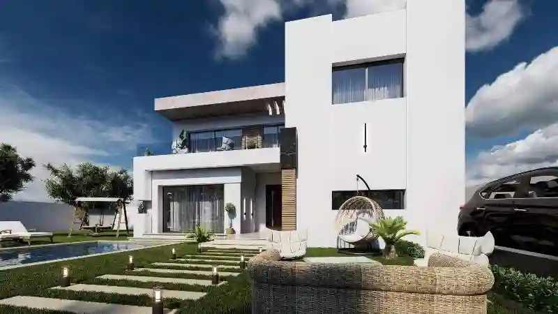 V499 Villa Luna Villa Luna sud à Hammamet - Vue 1