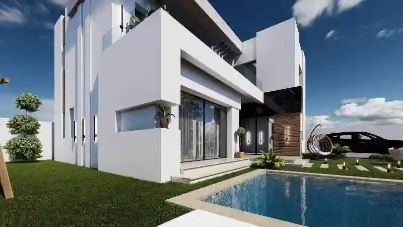 V499 Villa Luna Villa Luna sud à Hammamet - Vue 2