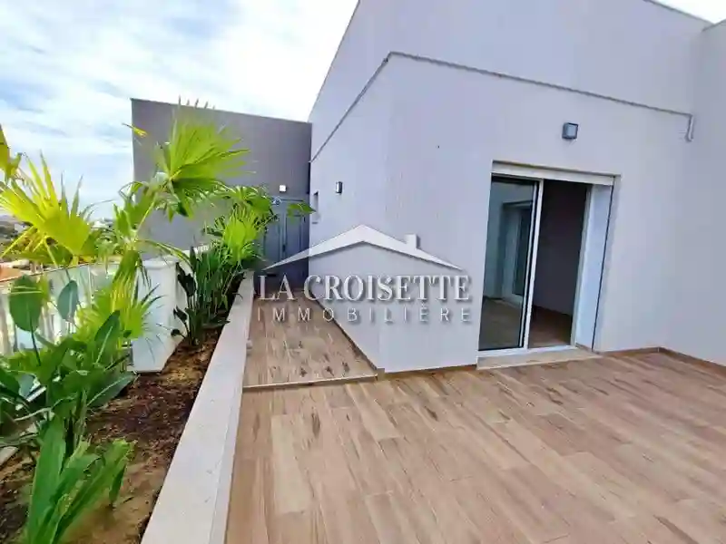 Appartement s+1 Avec Terrasse à la Soukra Mal4364 - Vue 5