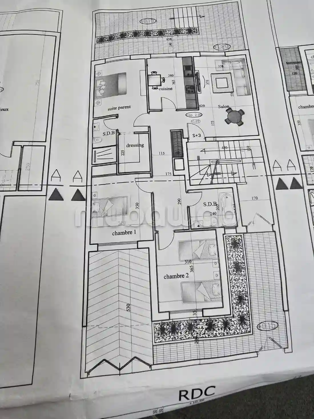 À Vendre des Appartements sur Plan Sahloul 4 - Vue 3