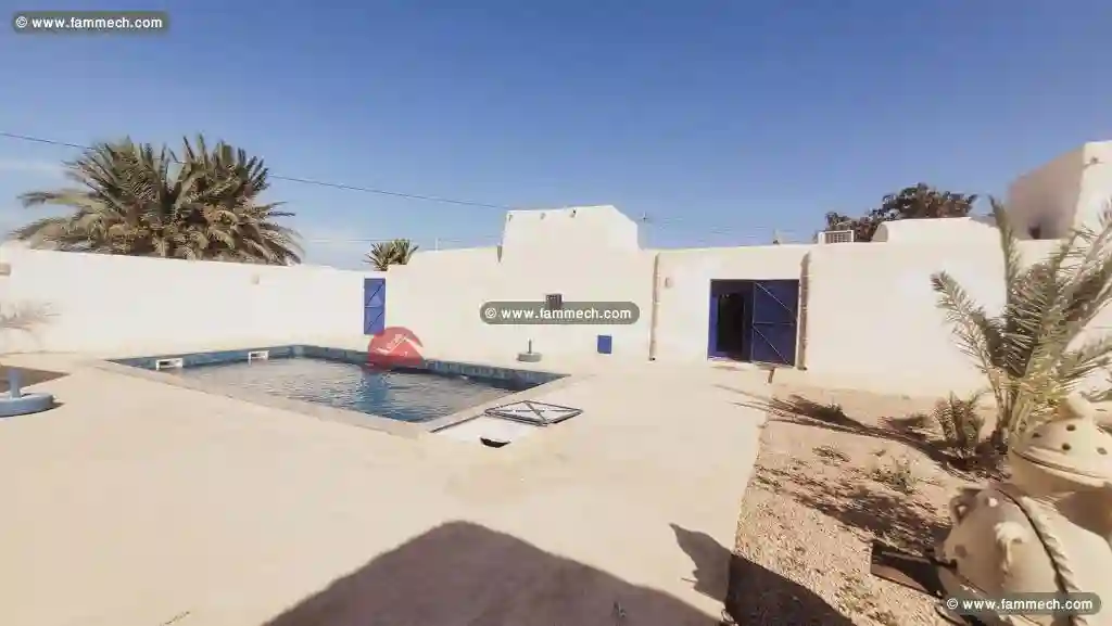 Houch Typique Djerbien À Bazim Djerba Za-réf V687 - Vue 4