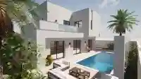 Construire UNE Villa Avec Piscine À Djerba Tunisie - Vue 2