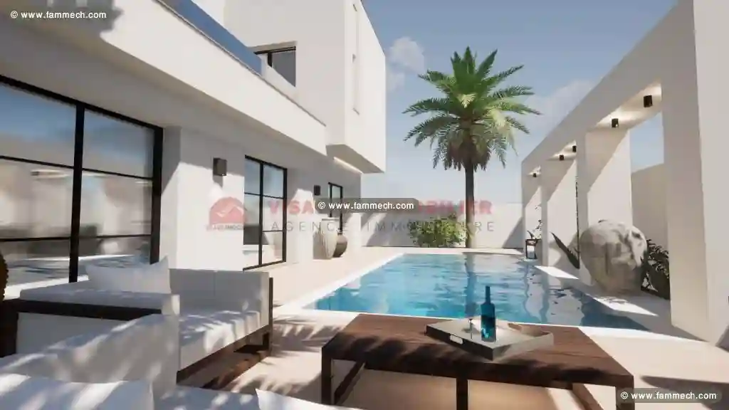 Construire UNE Villa Avec Piscine À Djerba Tunisie - Vue 3