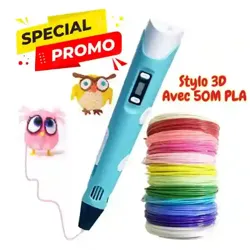 Stylo 3D Avec 50M PLA