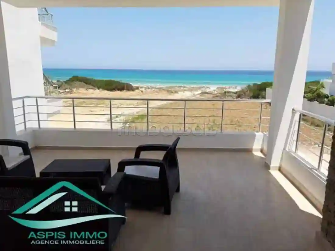 Duplex s3 Pieds Dans L'eau Plage Ezzahra Kelibia - Vue 2
