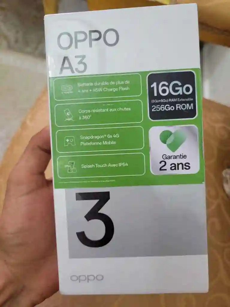 Oppo a3 8256g - Vue 1