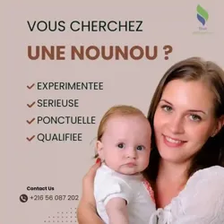 Vous Cherchez une Nounou Expérimentée A Sidi Rezig