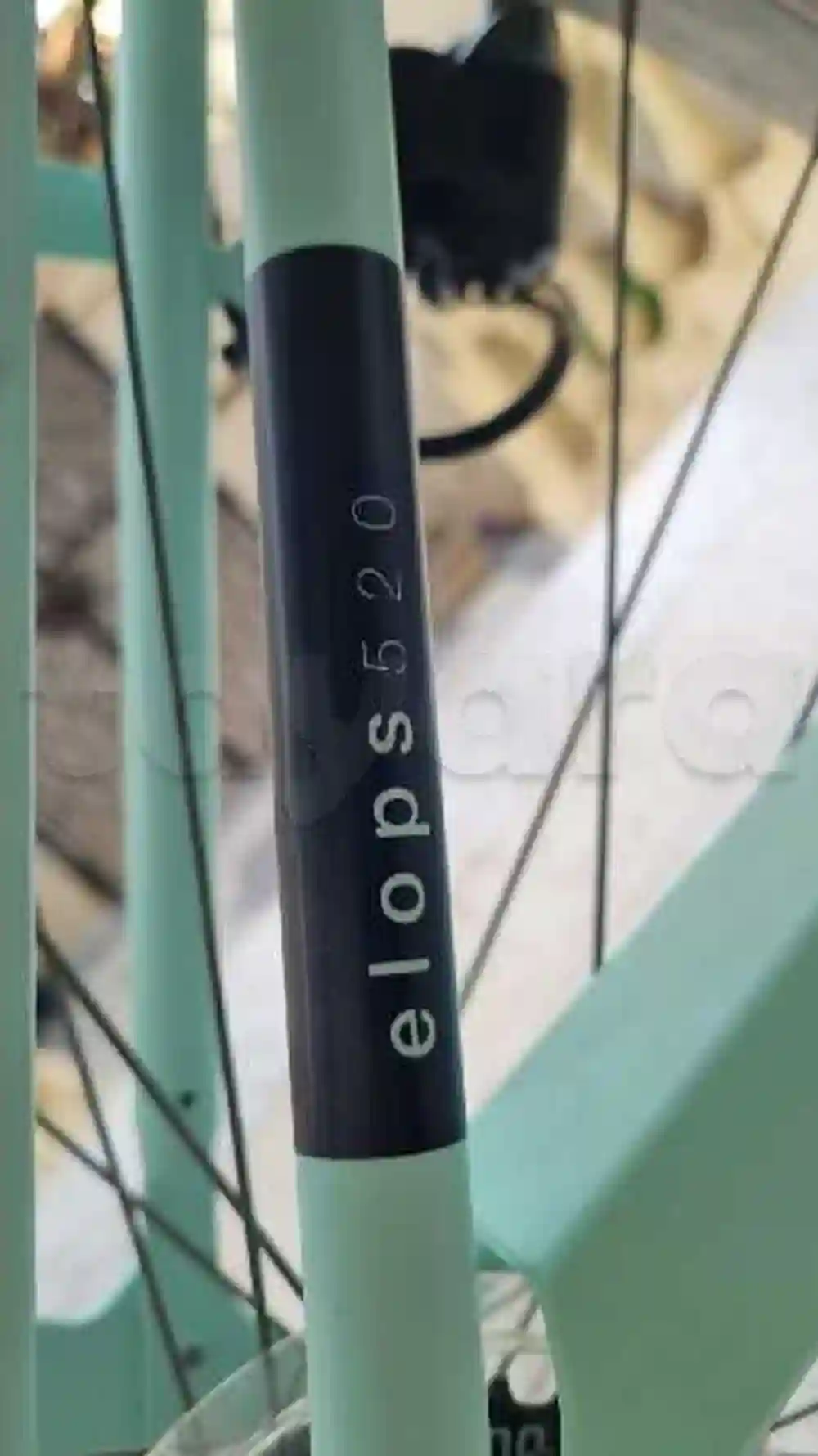 Velo DE Ville Elops 520 Cadre BAS - Vue 4