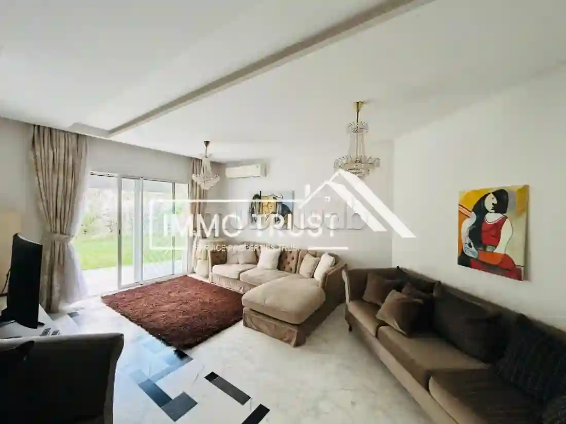 Appartement S2 Avec Jardin à La Soukra