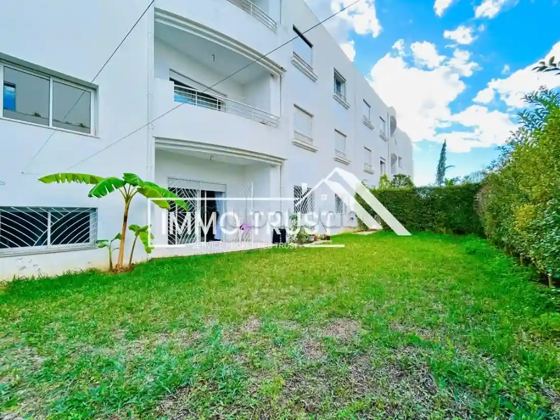 Appartement S2 Avec Jardin à La Soukra - Vue 1