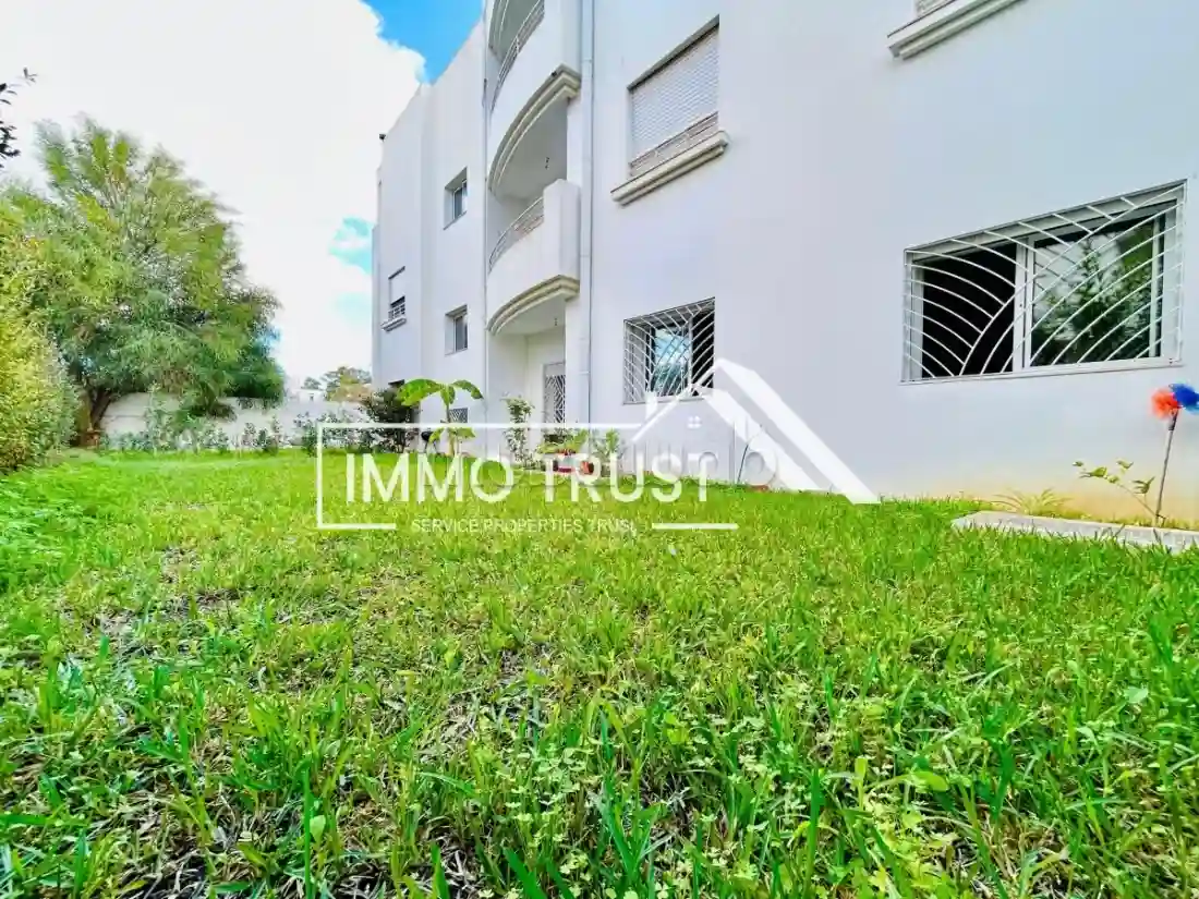 Appartement S2 Avec Jardin à La Soukra - Vue 3