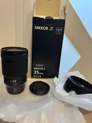 Objectif Nikon Nikkor Z 35mm f12 S