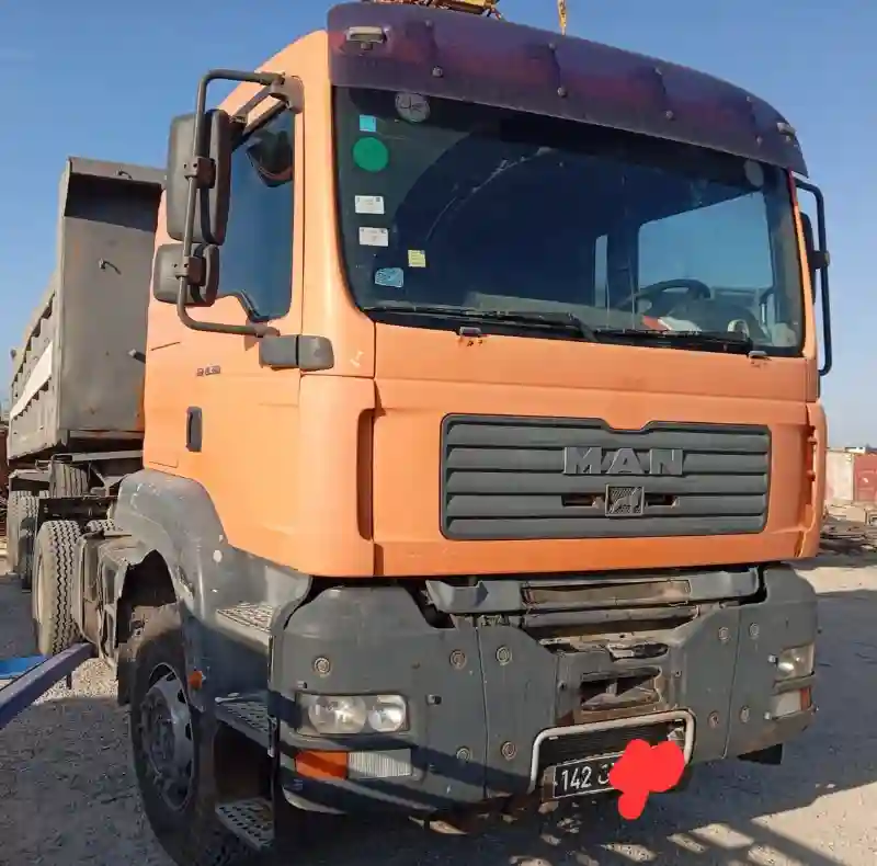 Camion MAN - Vue 1