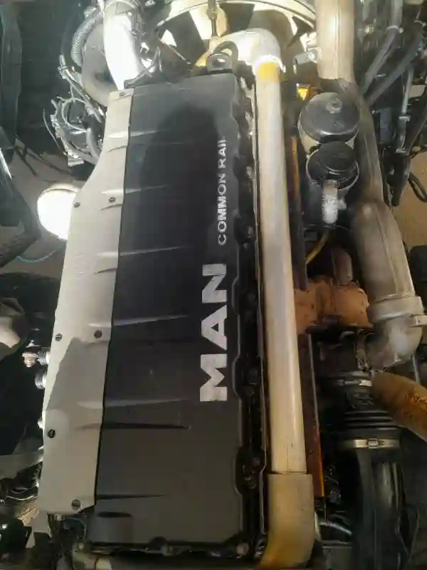 Camion MAN - Vue 3
