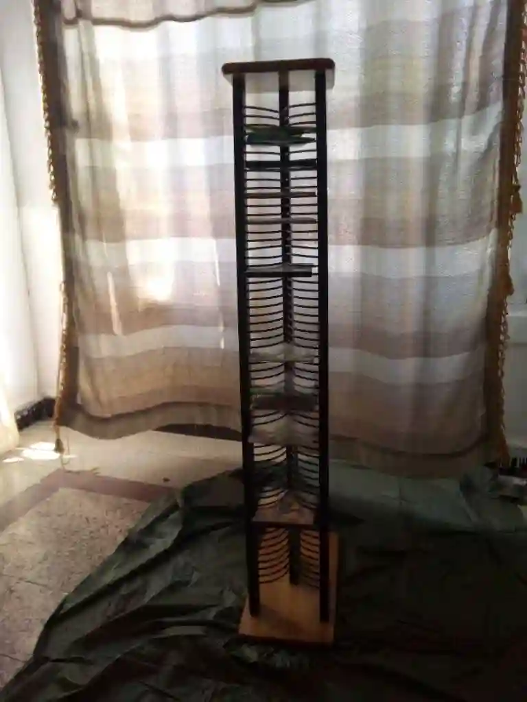 Porte CD en Bois - Vue 3