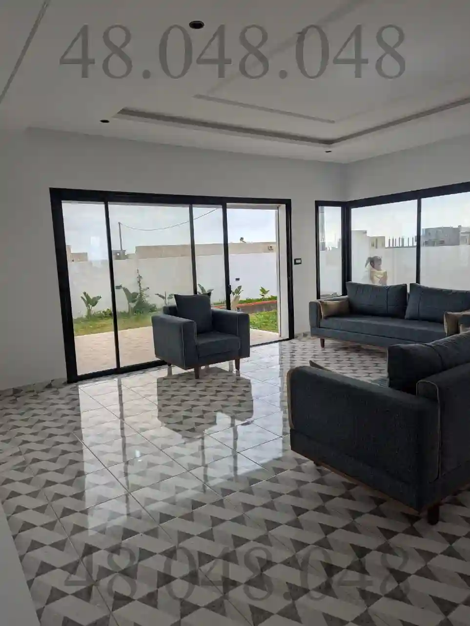 Villa Piscine s3 Plage dar Allouche à Dar Allouche - Vue 4