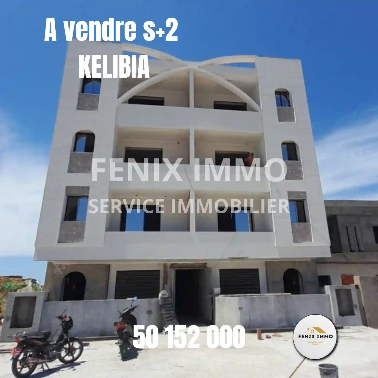 S2 à 300 m de la Plage Mansourah Kélibia à Kelibia - Vue 2