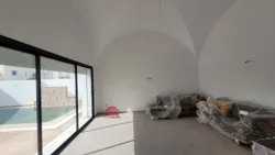 a Vendre à Djerba Midoun – Villa Avec Piscine zu – réf V683