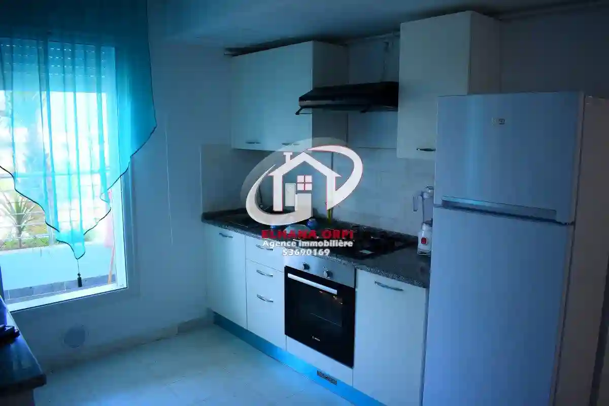 Appartement s+2 rz Fatimide vue sur mer au Cœur a Louer - Vue 3
