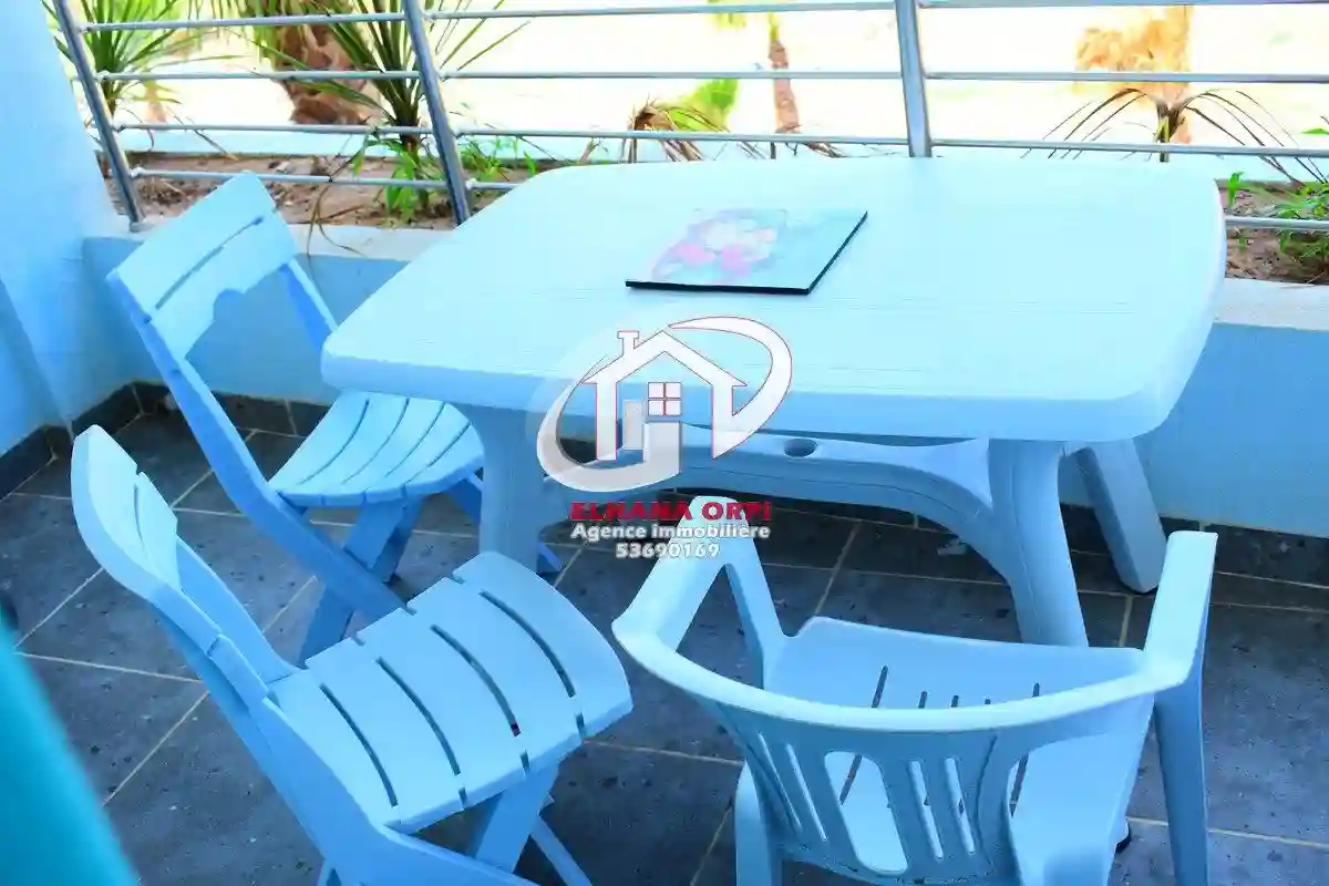 Appartement s+2 rz Fatimide vue sur mer au Cœur a Louer - Vue 4