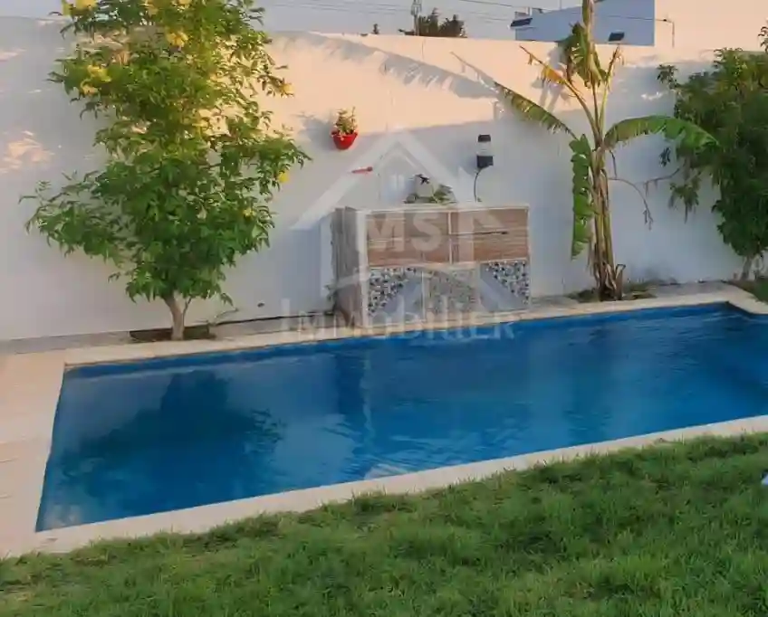 Villa Avec Piscine et Jardin à Hammamet sud à Vendre 51355351 - Vue 8