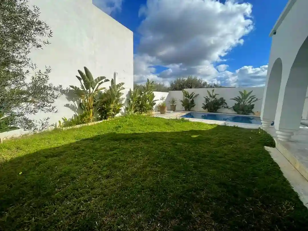 Al Pour Vacances Villa s+3 Avec Piscine à Hammamet sud - Vue 3
