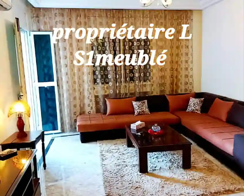 Apt s+1 Meublé Pour Étranger Ennasr2 à L'année - Vue 3