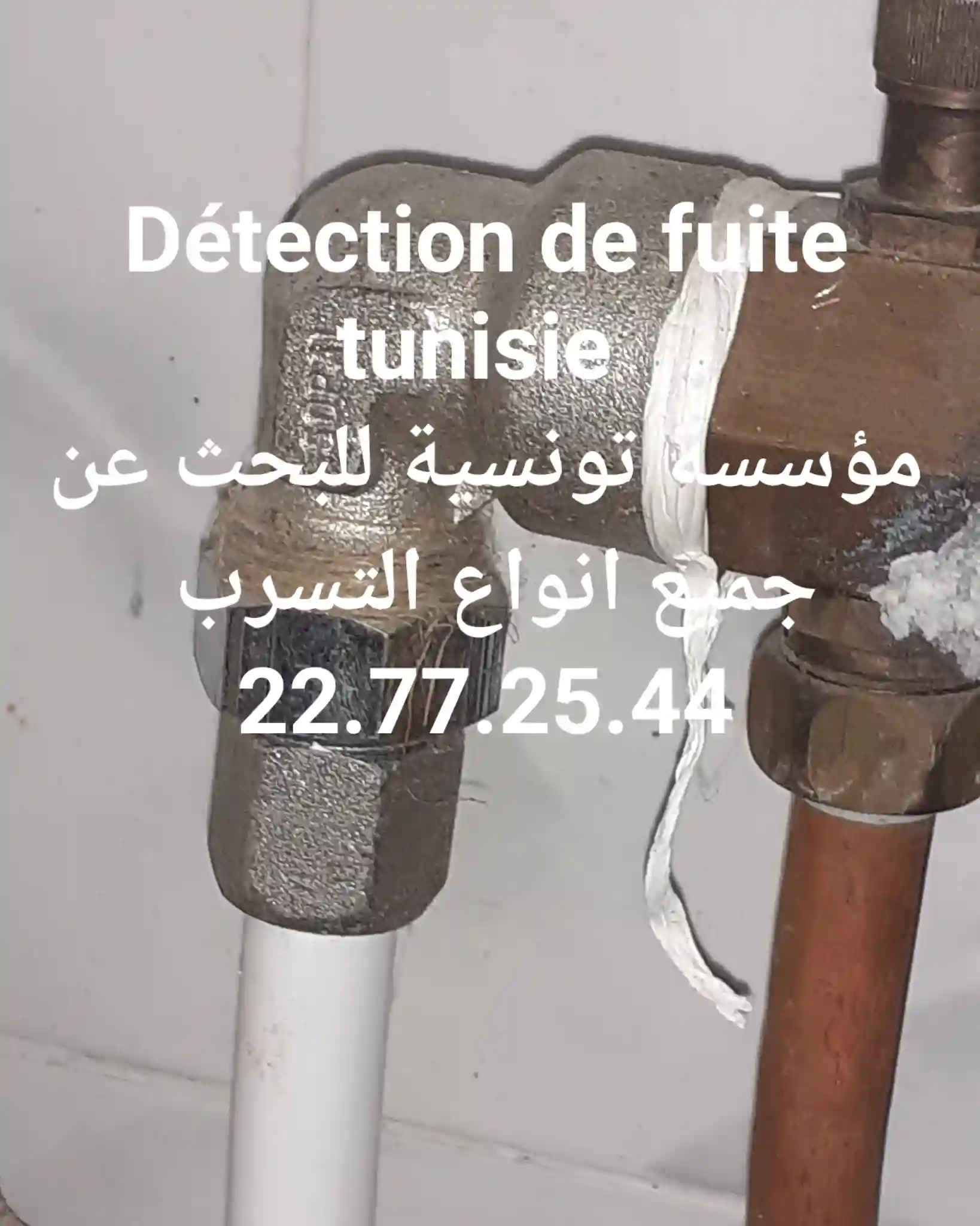 Détection de Fuite eau Sans Casse Tunisie à Bembla - Vue 1
