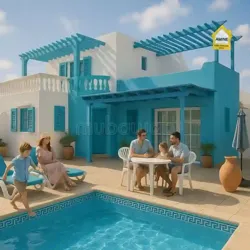 Villa Avec Piscine à Djerba Midoun vue mer