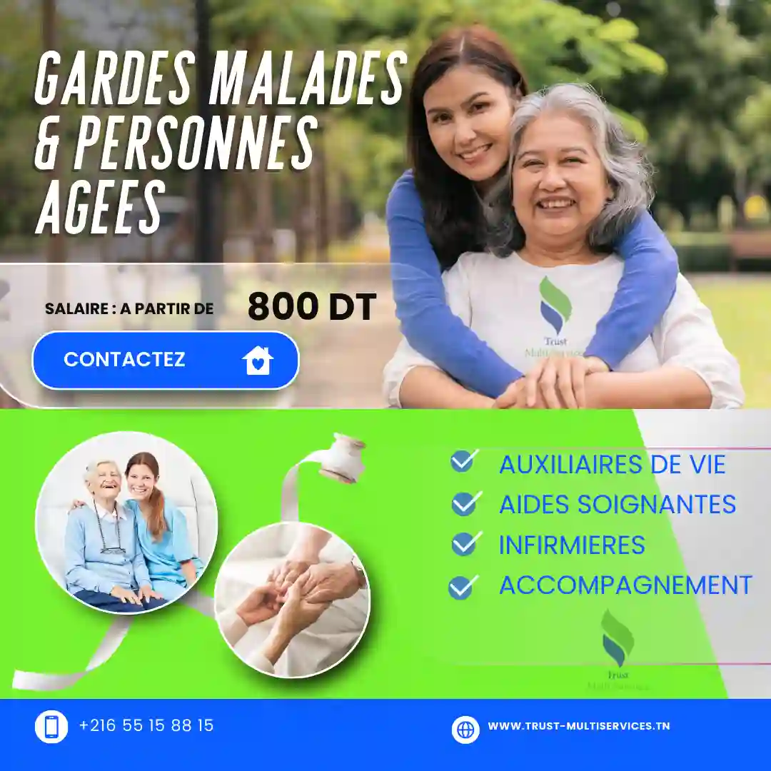 garde malade couchante a elagba