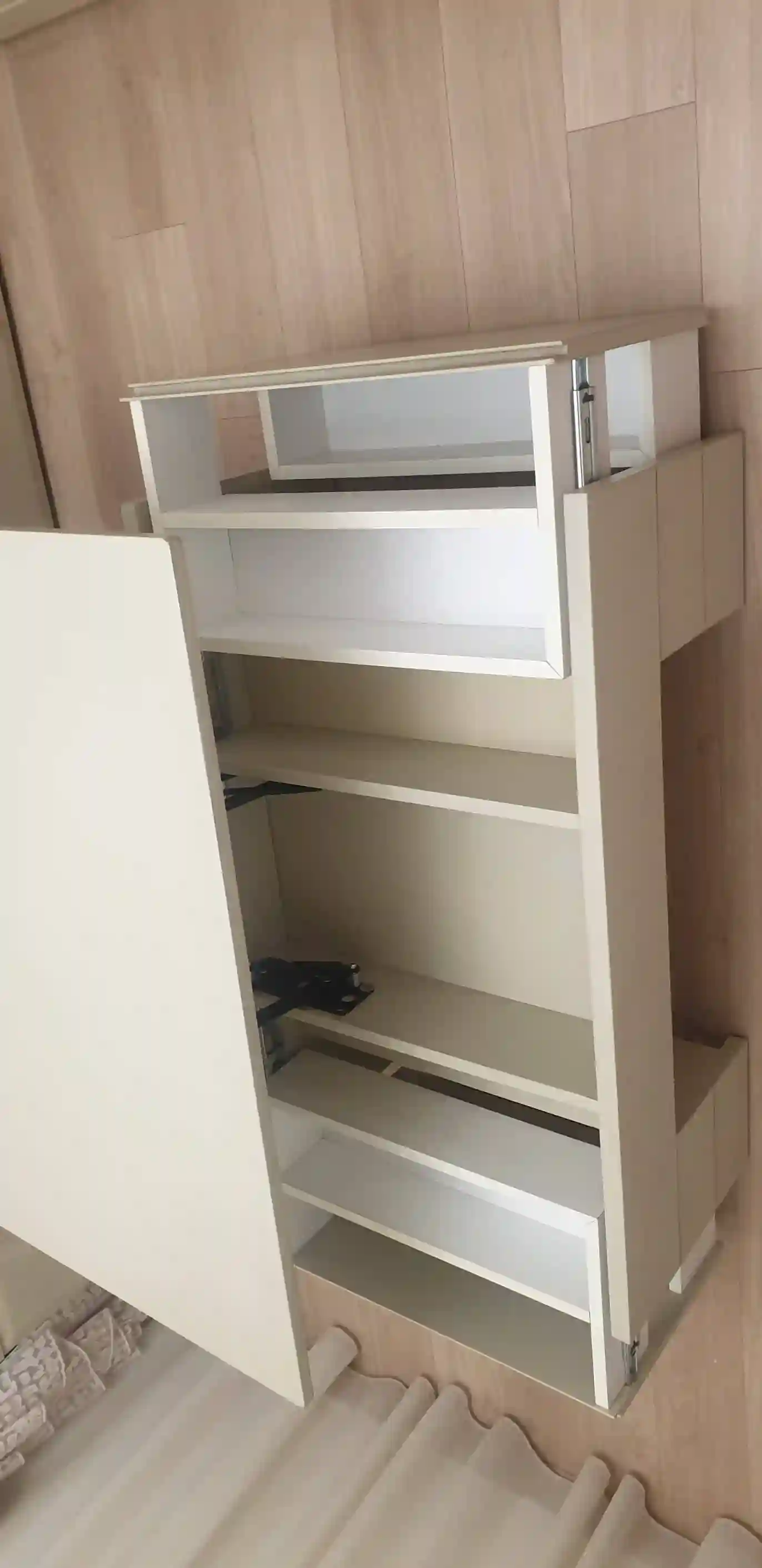 Séjour Salon Bois Blenz Avec lit Intégré - Vue 1