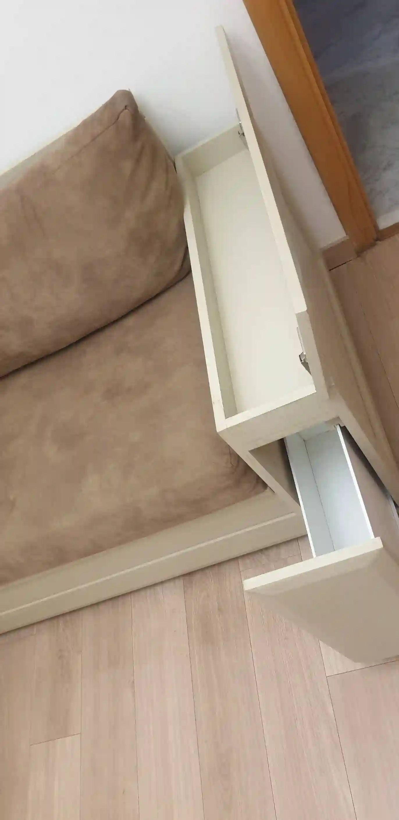 Séjour Salon Bois Blenz Avec lit Intégré - Vue 7