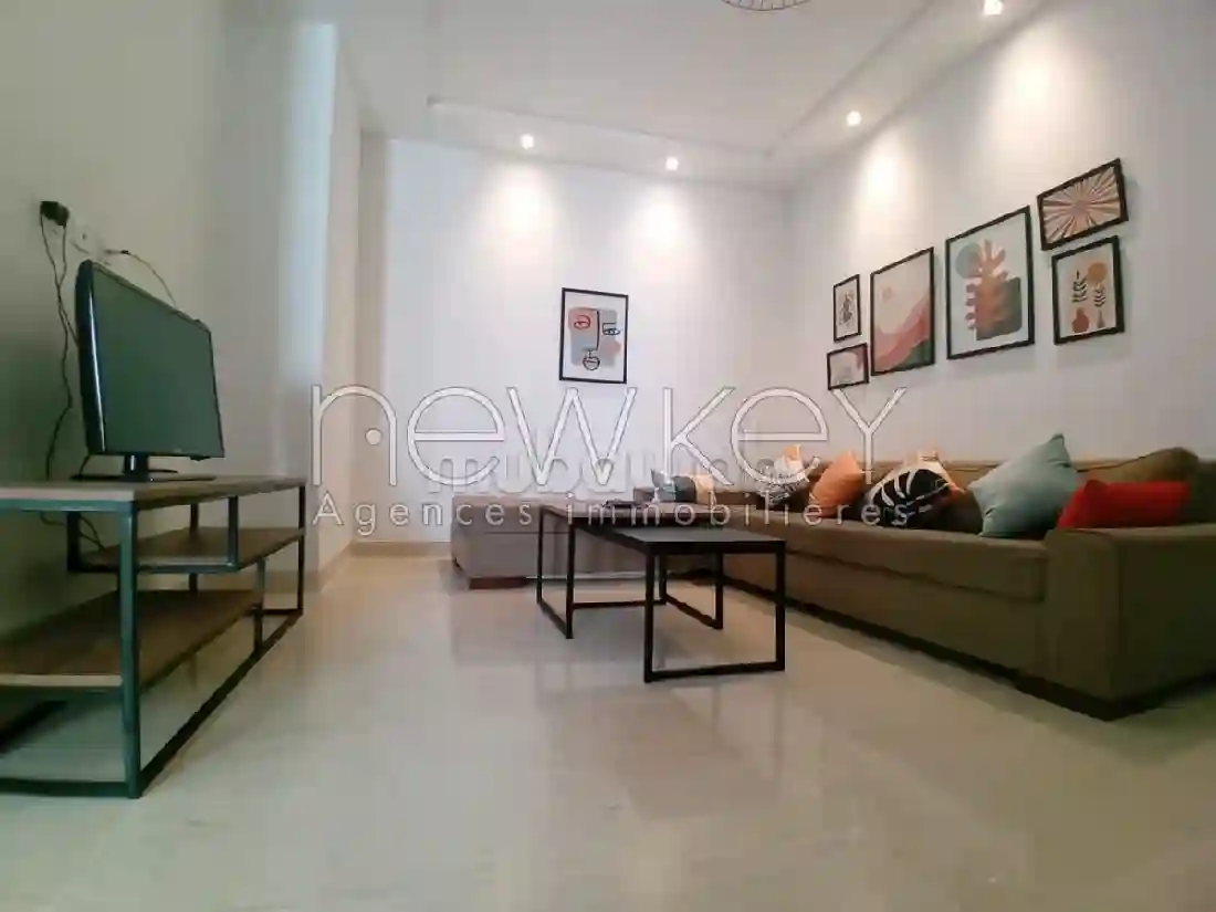 Un Appartement S1 Meublé Près du Parc à La Soukra - Vue 1