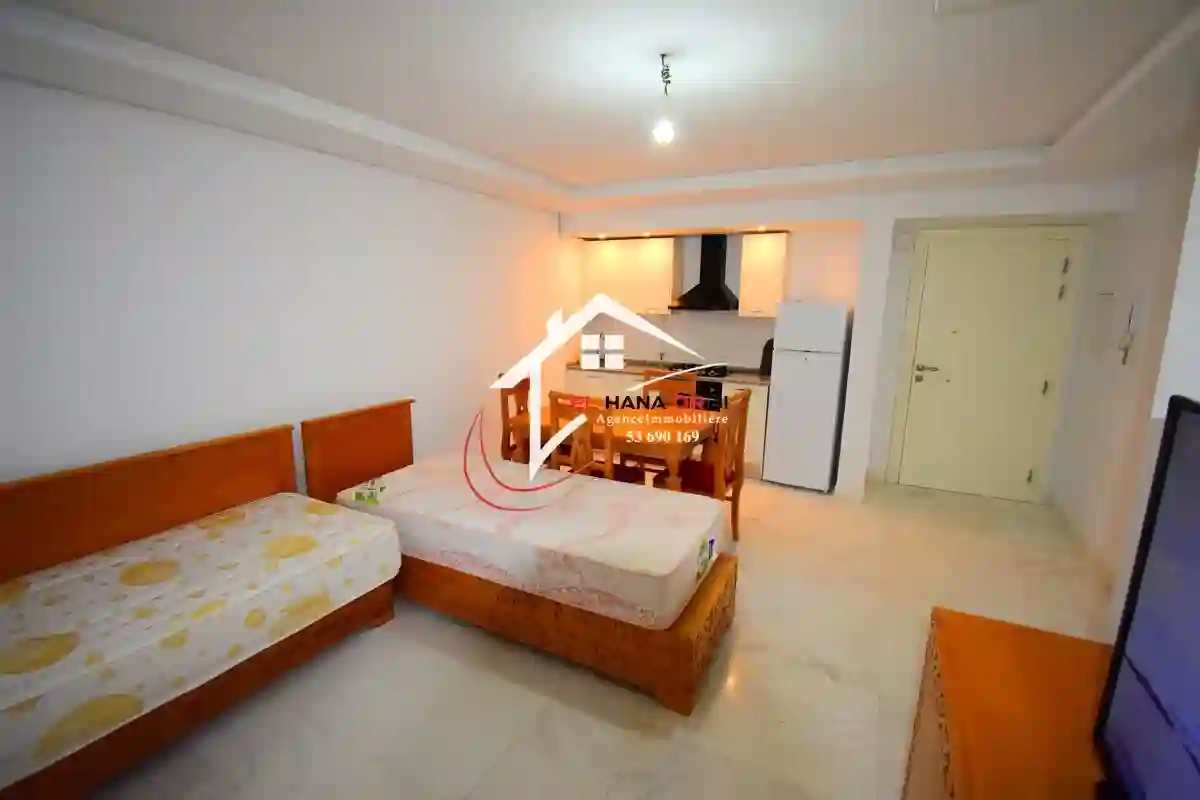 Pour Vacances Appartement s+1 rz Fatimides Proche de la Plage