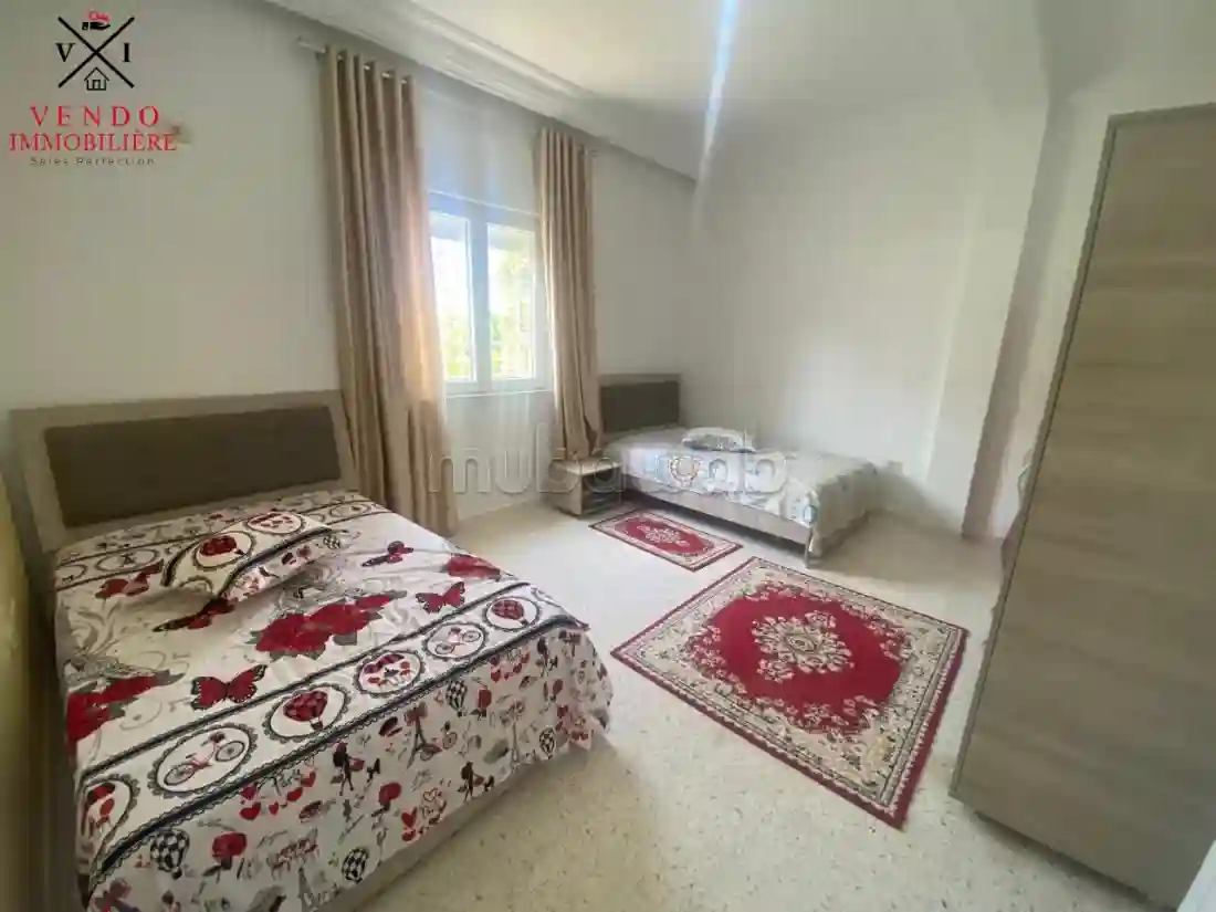Étage de Villa Meublé à Louer Chatt Mariem - Vue 2