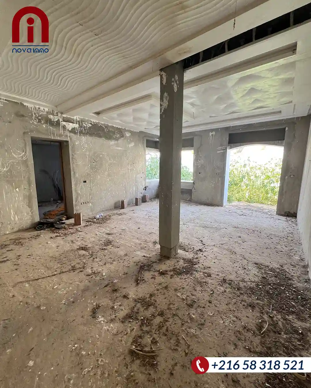 Villa Inachevée à Sfax - Vue 2