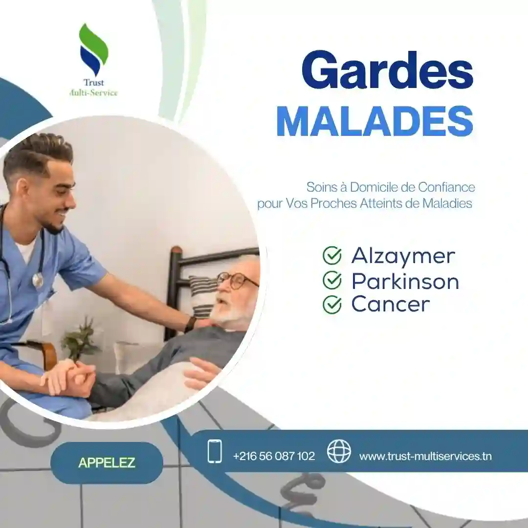 garde homme malade