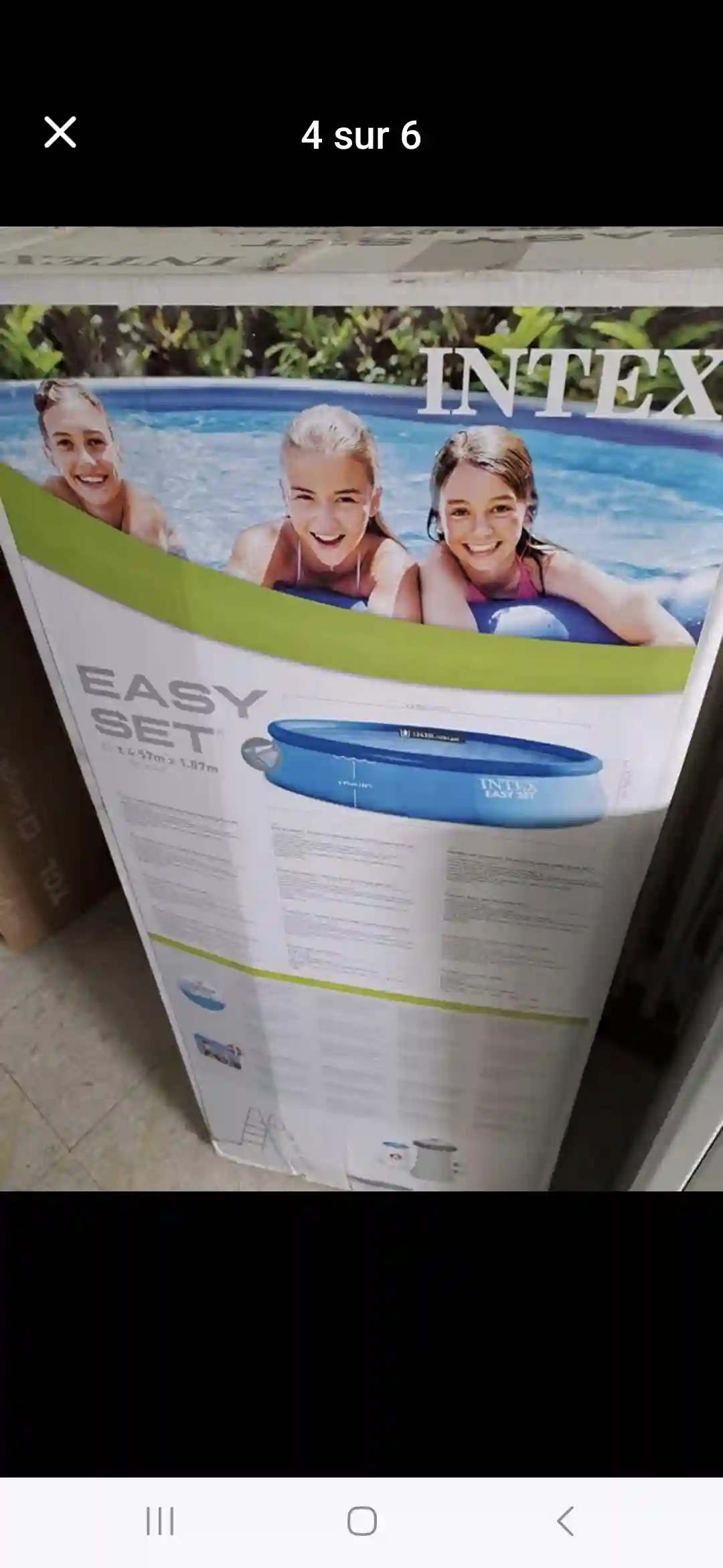 Une Superbe Piscine Intex Neuve à Hammamet - Vue 1
