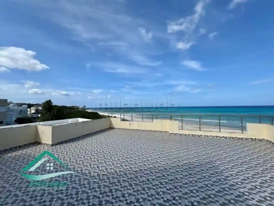 Appartement Pieds Dans L’eau Plage Ezzahra Kelibia - Vue 2